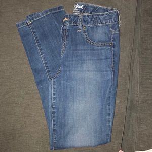 Light wash jeans
